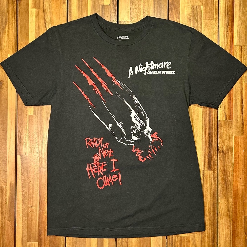 NWOT 100% Cotton “Nightmare on Elm Street” Tee